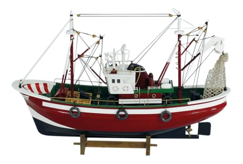 Sea-Club Fischkutter Modellschiff Holz 46x31cm von Sea-Club