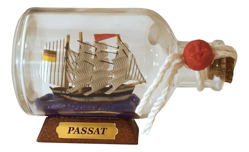 Sea-Club Flaschenschiff - Passat Buddelschiff B=9cm von Sea-Club
