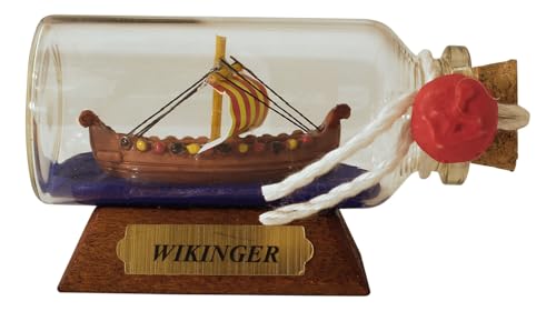 Sea-Club Flaschenschiff - Wikinger Buddelschiff B=6cm von Sea-Club
