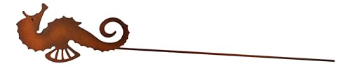Sea-Club Stecker - Seepferdchen Maritime Deko Eisen lackiert 10x18cm von Sea-Club