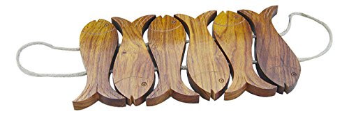 Sea-Club Untersetzer - Fische Esstisch Holz 31x16cm Maritime Dekoration von Sea-Club