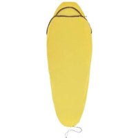 Sea To Summit - Reactor Schlafsack-Innenschlafsack – Mumie mit Kordelzug – kompakt – gelb von Sea to Summit