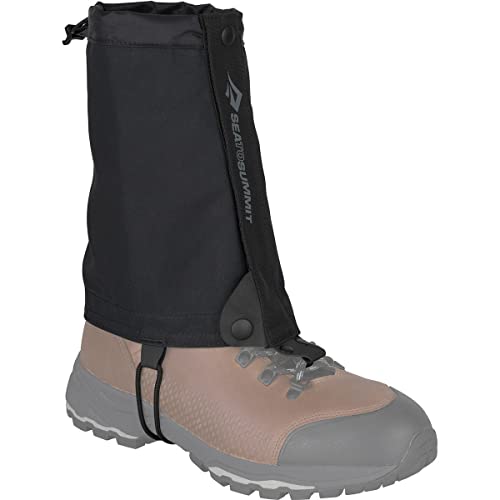 Sea to Summit Spinifex Ankle Gaiters-Canvas Schwarz - Strapazierfähige wasserabweisende Canvas Knöchel-Gamaschen, Größe Sea to Summit Spinifex Ankle Gaiters-Canvas Schwarz - Strapazierfähige wasserabweisende Canvas Knöchel-Gamaschen, Größe von Sea to Summit