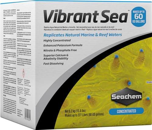 Seachem Vibrant Sea Reef Aquarium 6,2 kg / 60 gal von Seachem