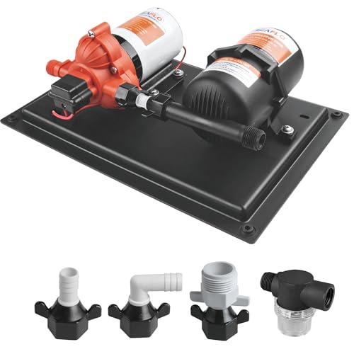 SEAFLO 33-Series Water Pump and Accumulator Tank System - 12V DC, 3.0 GPM, 45 PSI, 0.2 Gallon Tank von Seaflo
