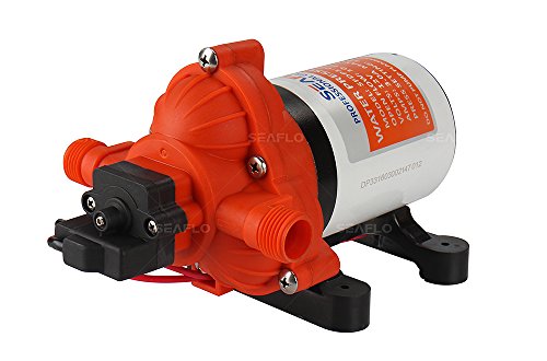 Seaflo 33 Serie Membranpumpe 12V/24V/220V 3.0GPM 45PSI(220 Volt) von Seaflo