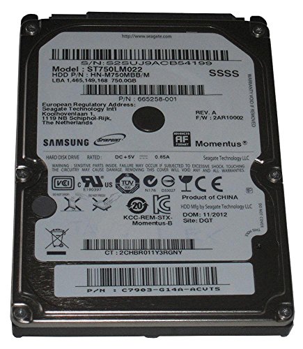 SAMSUNG M8 750GB HDD 5400rpm HN-M750MBB 6,4cm 2,5Z sATA II serial ATA 8MB cache 12ms von Seagate