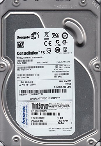 SATA3 1TB Seagate ST1000NM0011 von Seagate