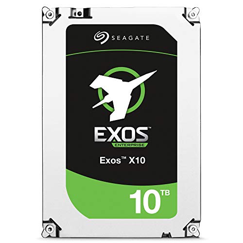 Seagate Enterprise Capacity 10TB 512e HE6 7200rpm SATA Serial ATA 6Gb/s 256MB Cache 8,9cm 3,5Zoll 24x7 BL von Seagate