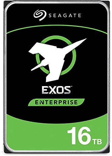 Seagate EXOS X16 16TB Interne Festplatte 3.5 Zoll SATA 6 Gbit/s 256 MB, ST16000NM001G (Generalüberholt) von Seagate