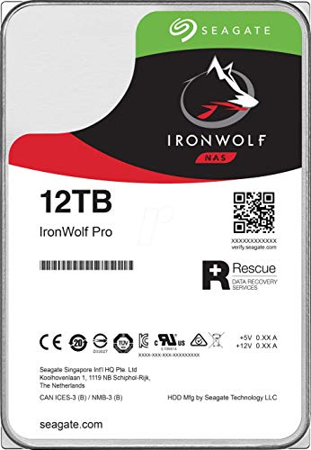 SEAGATE IronWolf Pro Interne Festplatte 12TB ST12000NE0008 von Seagate