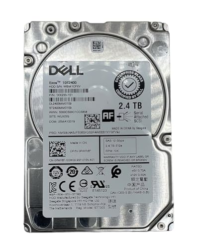 Seagate 2.4TB HDD 10K RPM 2.5" 12Gb/s SAS Hard Disk Drive Model: ST2400MM0159 DP/N: RWR8F von Seagate