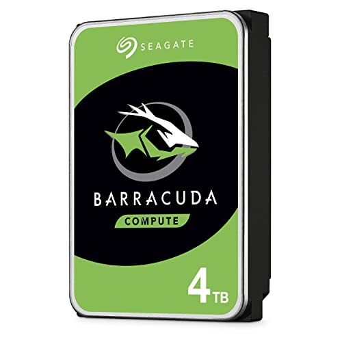 Seagate BarraCuda Pro 14TB interne Festplatte, 3.5 Zoll, 7200 u/min, 256 MB Cache, SATA 6GB/s, silber, Bulk, Modellnr.: ST14000DM001 von Seagate