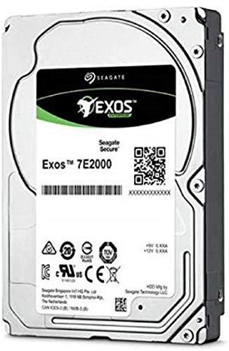 Seagate EXOS 7E2000 Enterprise Capacity 2.5 1TB HDD 512Emulation 7200rpm 128MB Cache 6,4cm 2,5Zoll SATA 6Gb/s 24x7 Dauerbetrieb BLK von Seagate