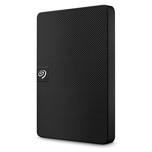Seagate Expansion 1TB tragbare externe Festplatte, 2.5 Zoll, USB 3.0, PC & Notebook, inkl. 2 Jahre Rescue Service, Modellnr.: STKM1000400 von Seagate