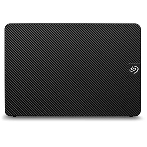 Seagate Expansion Desktop 28TB Externe Festplatte, 3.5 Zoll, USB 3.0, PC & Notebook, inkl. Data Rescue Service (STKP28000400) von Seagate