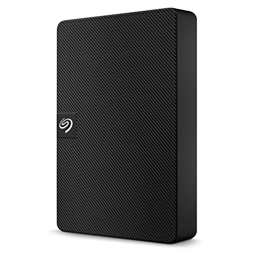 Seagate Expansion 4TB tragbare externe Festplatte, 2.5 Zoll, USB 3.0, PC & Notebook, inkl. 2 Jahre Rescue Service, Modellnr.: STKM4000400 von Seagate