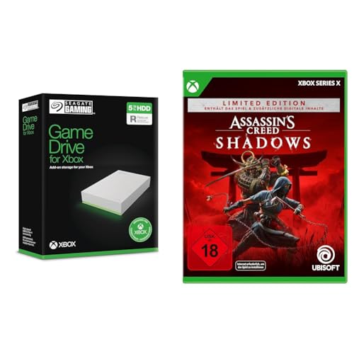 Seagate Game Drive Xbox 5TB + Assassin's Creed Shadows Limited Edition Bundle von Seagate