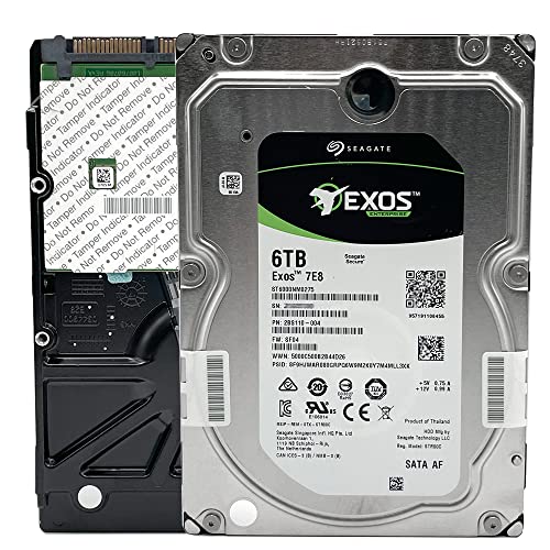 Seagate HDD st6000nm0175 6TB SATA 6 Gb/s Enterprise 7200rpm 256 MB 8,9 cm 512E Bare von Seagate