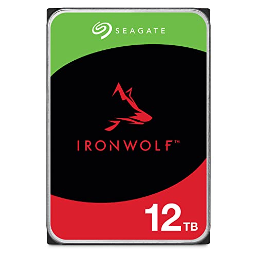 Seagate IronWolf Interne Festplatte 3,5 12 TB HDD 256 MB 7200 U/min Betrieb 24 Stunden PC NAS für RV Sensor ST12000VN0008 Seagate IronWolf Interne Festplatte 3,5 12 TB HDD 256 MB 7200 U/min Betrieb 24 Stunden PC NAS für RV Sensor ST12000VN0008 von Seagate