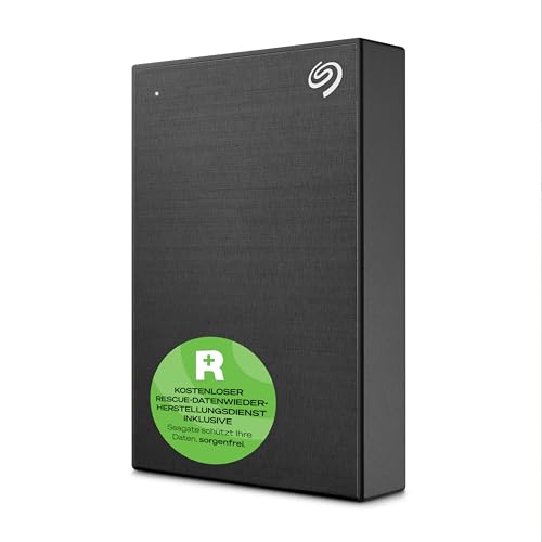 Seagate One Touch 5TB tragbare externe Festplatte, Hardwareverschlüsselung mit Kennwortzugriff, PC, Notebook & Mac, USB 3.0, Schwarz, inkl. 2 Jahre Rescue Service, Modellnr.: STKZ5000400 Seagate One Touch 5TB tragbare externe Festplatte, Hardwareverschlüsselung mit Kennwortzugriff, PC, Notebook & Mac, USB 3.0, Schwarz, inkl. 2 Jahre Rescue Service, Modellnr.: STKZ5000400 von Seagate