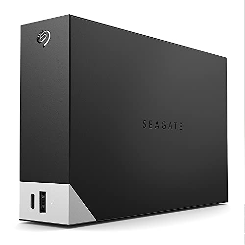 Seagate One Touch HUB 16TB externe Festplatte, 2-fach USB Hu, 3.5 Zoll, USB 3.0, PC, Notebook & Mac, inkl. 2 Jahre Rescue Service, Modellnr.: STLC16000400 von Seagate