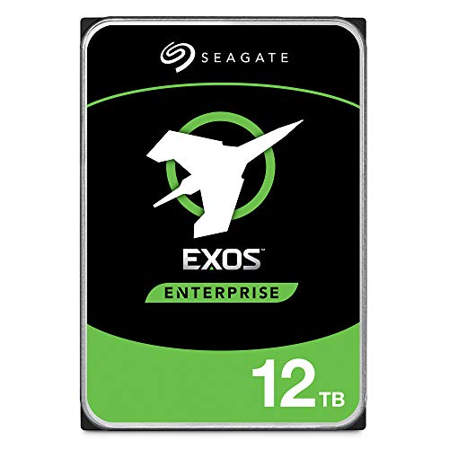 Seagate ST12000NMZ007 Exos X12 Enterprise Class Interne 12 TB Festplatte (9,2 cm (3,5 Zoll)) silberfarben von Seagate