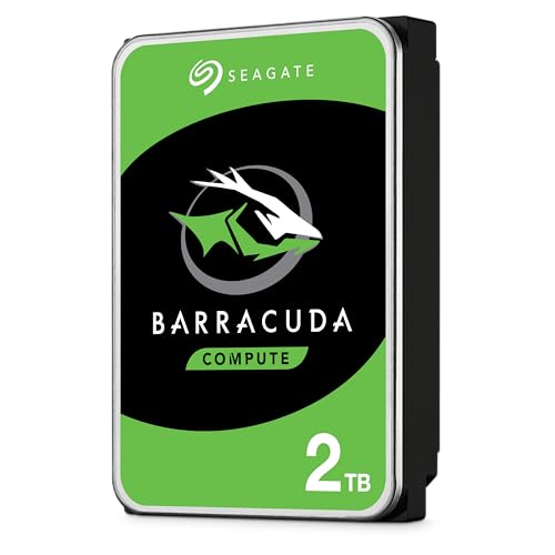 Seagate ST2000DM008 Interne Festplatte, 2 TB Silber von Seagate