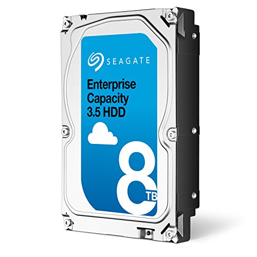 Seagate ST8000NM0095 SAS SED 4KN interne Festplatte 8TB (8,9 cm (3,5 Zoll), 7200rpm, 8MB, SATA) von Seagate