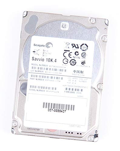 Seagate Savvio 10K.4 600 GB 6G 10K SAS 2.5' Festplatte/Hard Disk - ST9600204SS (Generalüberholt) von Seagate