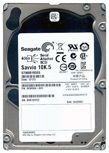 Seagate Seagate ST9600105SS Festplatte (600 GB, 6,3 cm (2,5 Zoll), SAS, 10K, 6 GB/s) von Seagate