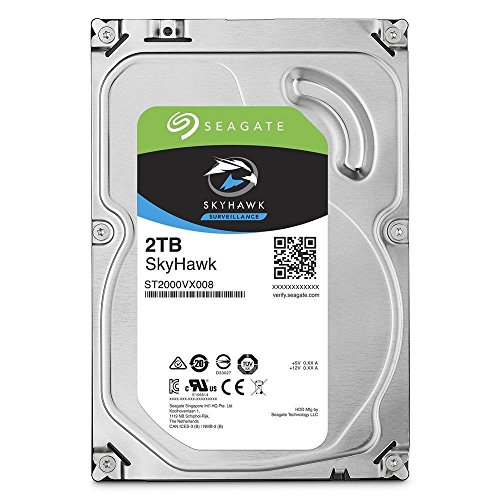 Seagate Skyhawk 7200 2TB HDD 5900rpm SATA Serial ATA 6Gb/s 64MB Cache 3.5p 24x7 Long-Term BLK Seagate Skyhawk 7200 2TB HDD 5900rpm SATA Serial ATA 6Gb/s 64MB Cache 3.5p 24x7 Long-Term BLK von Seagate