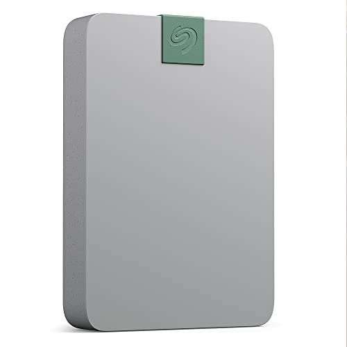 Seagate Ultra Touch HDD 4TB externe Festplatte, 2.5 Zoll, USB-C & USB C, 6 Monate Dropbox und Mylio, 2 Jahre Rescue Service, Modellnr.: STMA4000400 von Seagate