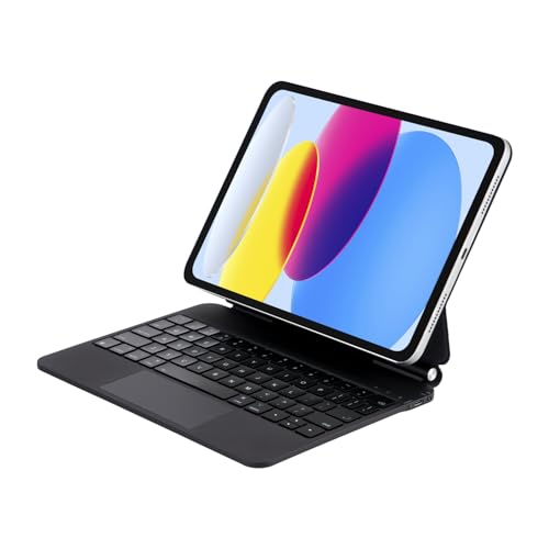 Seagtigau Magic Keyboard Hülle für iPad 10. Generation 2022 10,9 Zoll und iPad 11. A16 2025, Magnetische Tastaturhülle mit Multi-Touch Trackpad, Hintergrundbeleuchtung, Leichtgewicht, QWERTZ Seagtigau Magic Keyboard Hülle für iPad 10. Generation 2022 10,9 Zoll und iPad 11. A16 2025, Magnetische Tastaturhülle mit Multi-Touch Trackpad, Hintergrundbeleuchtung, Leichtgewicht, QWERTZ von Seagtigau