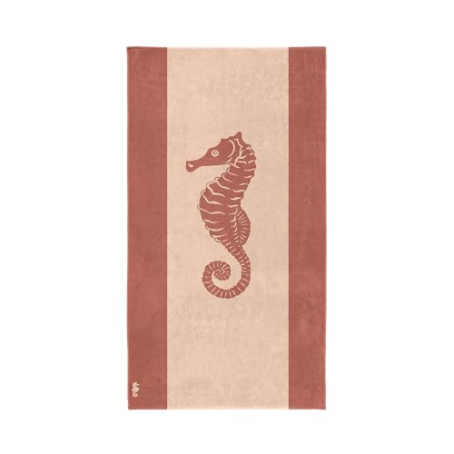 Seahorse Strandtuch Flow - 100x180cm - Sand von Seahorse