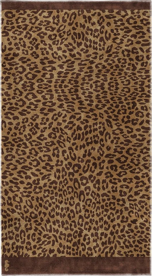 Seahorse Strandtuch Jaguar, Jacquard-Velours (1-St), mit Animalprint von Seahorse