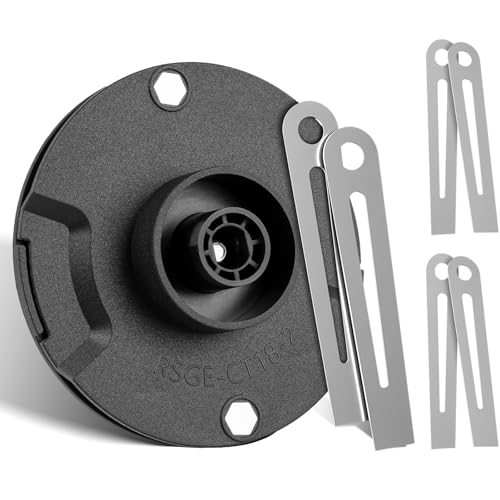 Seailka Metallmesser-Set für Einhell Akku-Rasentrimmer |Inkl. doppelt Schneidscheibe + 3 Schrauben + 6 Metallklingen | Trimmer Ersatzmesser für Einhell, Langlebig statt Nylon/Kunststoff Seailka Metallmesser-Set für Einhell Akku-Rasentrimmer |Inkl. doppelt Schneidscheibe + 3 Schrauben + 6 Metallklingen | Trimmer Ersatzmesser für Einhell, Langlebig statt Nylon/Kunststoff von Seailka