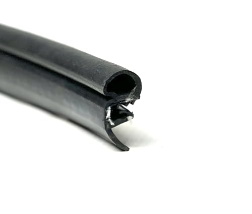 Auto Türdichtung Universal mit Innen Flansch passt die meisten Autos (11 Fuß oder 3,4 Meter) von Seal Rubber