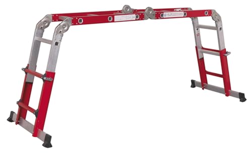 SEALEY AFPL2 Aluminium Mehrzweckleiter verstellbar Höhe von Sealey
