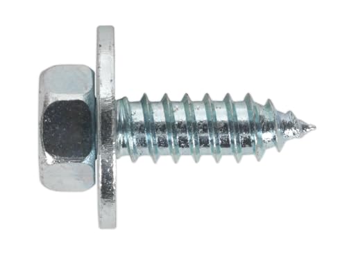 SEALEY ASW14 ACME Schraube mit unverlierbarer Unterlegscheibe M14 x 3/10,2 cm Zink BS 7976/6903/B 100 Stück SEALEY ASW14 ACME Schraube mit unverlierbarer Unterlegscheibe M14 x 3/10,2 cm Zink BS 7976/6903/B 100 Stück von Sealey