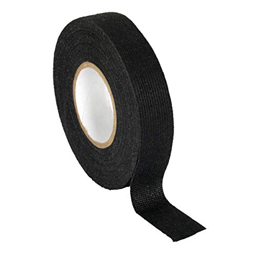 Sealey Ft01 Fleece-Klebeband, 19 mm x 15 m, Schwarz von Sealey