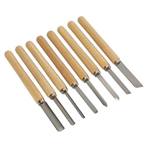SEALEY Holz Drehmeißel 8pc von Sealey