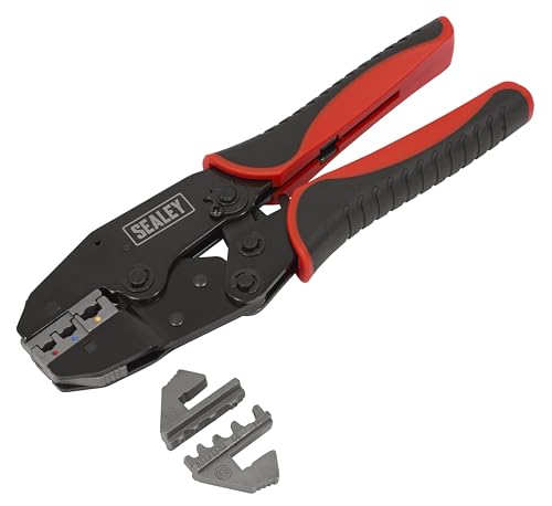 SEALEY ak3857 auswechselbare Backen Ratschen-Crimpzange SEALEY ak3857 auswechselbare Backen Ratschen-Crimpzange von Sealey