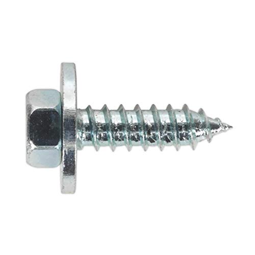 SEALEY asw12 ACME Schraube mit unverlierbarer Unterlegscheibe M12 x 3/10,2 cm Zink BS 7976/6903/B 100 Stück SEALEY asw12 ACME Schraube mit unverlierbarer Unterlegscheibe M12 x 3/10,2 cm Zink BS 7976/6903/B 100 Stück von Sealey