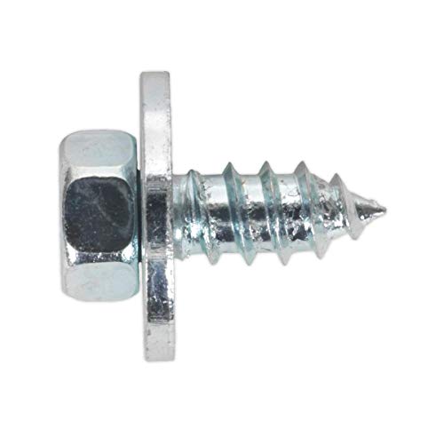 SEALEY asw121 ACME Schraube mit unverlierbarer Unterlegscheibe M12 x 1/5,1 cm Zink BS 7976/6903/B 50 Stück SEALEY asw121 ACME Schraube mit unverlierbarer Unterlegscheibe M12 x 1/5,1 cm Zink BS 7976/6903/B 50 Stück von Sealey