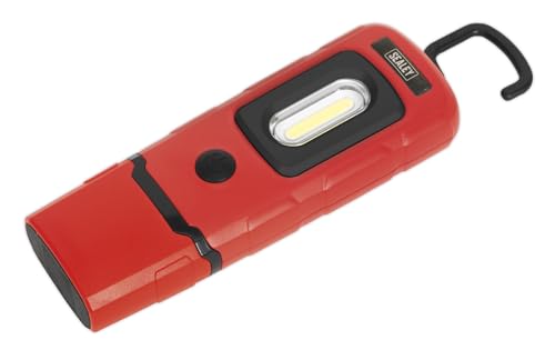 SEALEY led3601r 2 W 360 Grad-Polymer-Inspektion LED Lampe ? Rot von Sealey