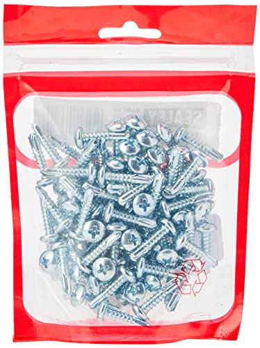 Sealey Bohrschraube, 4, Flachkopf-Kreuzschlitz, Zink SDPH4819 Kreuzschlitzschraube, verzinkt, selbstbohrend, M4,8 x 19 mm, 100 Stück, Silber, 4.8 x 19mm Sealey Bohrschraube, 4, Flachkopf-Kreuzschlitz, Zink SDPH4819 Kreuzschlitzschraube, verzinkt, selbstbohrend, M4,8 x 19 mm, 100 Stück, Silber, 4.8 x 19mm von Sealey