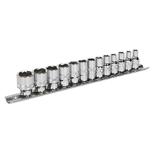 Sealey 13 Piece Metric Socket Set | 1/4"Sq Drive Lock-On 6pt Sealey 13 Piece Metric Socket Set | 1/4"Sq Drive Lock-On 6pt von Sealey