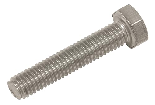 Sealey 50 Stück Inox Sechskantschraube DIN 933 - M5 X 25 A2-50 Stück - S525 Sealey 50 Stück Inox Sechskantschraube DIN 933 - M5 X 25 A2-50 Stück - S525 von Sealey