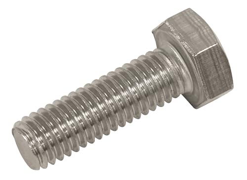 Sealey 50 Stück Sechskantschraube Edelstahl DIN 933 - M8 X 25 A2 - S825S Sealey 50 Stück Sechskantschraube Edelstahl DIN 933 - M8 X 25 A2 - S825S von Sealey
